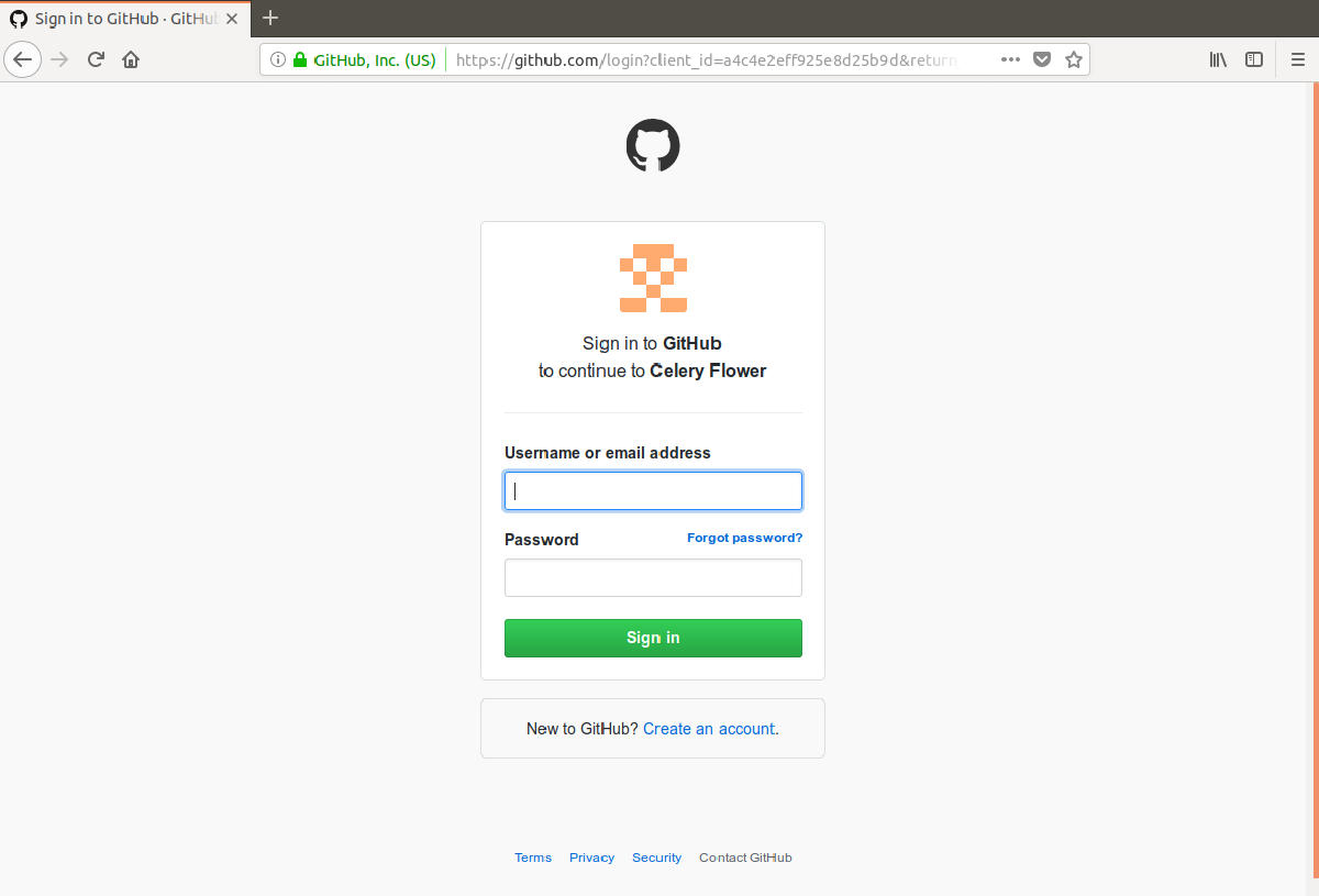 Flower GitHub OAuth